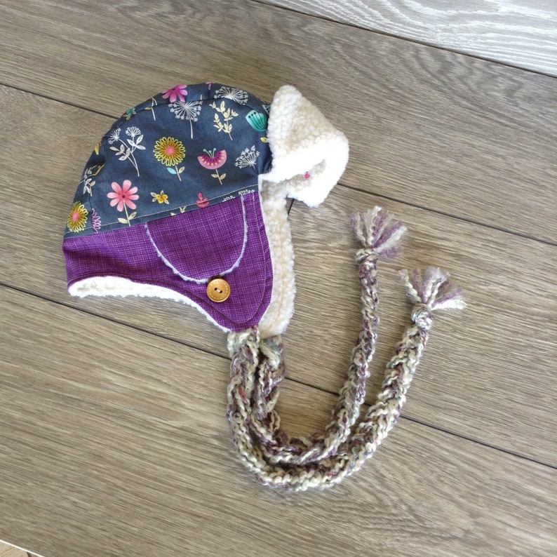 Trapper HatBaby Trapper Hat Girl Trapper Hat Toddler Winter Etsy