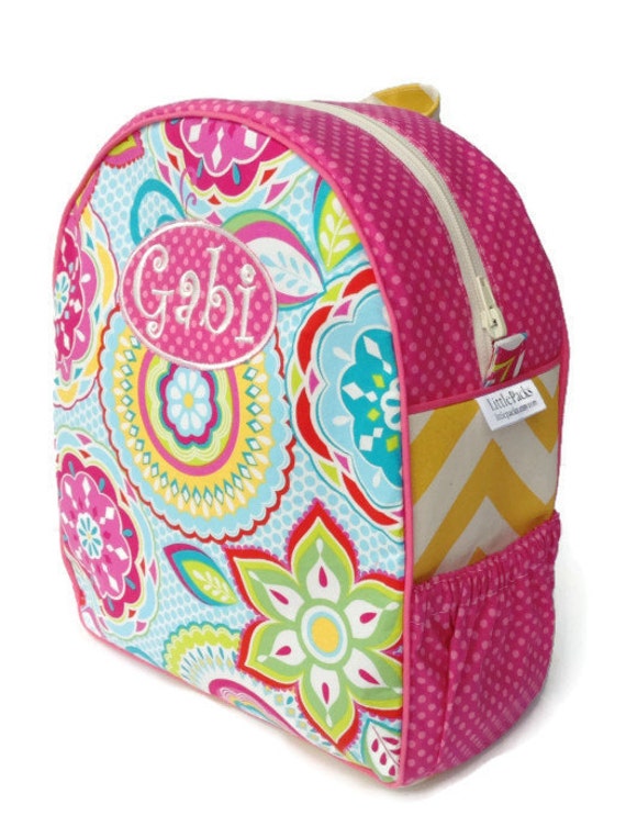 Items similar to Personalized Toddler Backpack, Girls Backpack