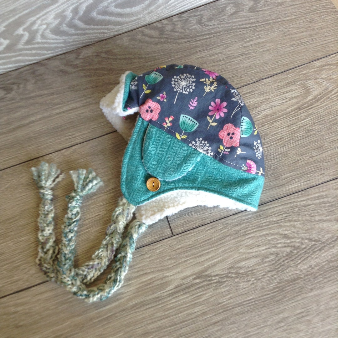 Trapper Hat,baby Trapper Hat, Girl Trapper Hat, Toddler Winter Hat