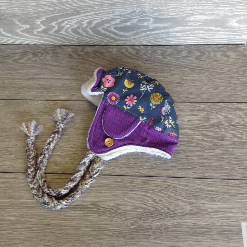 Trapper HatBaby Trapper Hat Girl Trapper Hat Toddler Winter Etsy