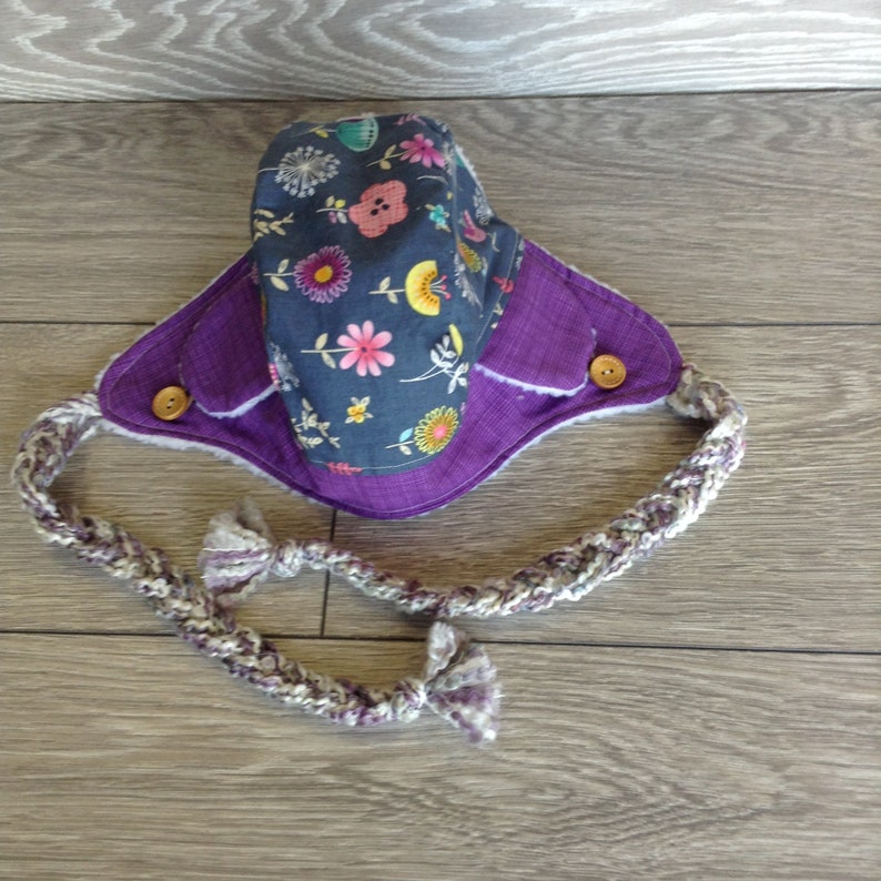 Trapper HatBaby Trapper Hat Girl Trapper Hat Toddler Winter Etsy