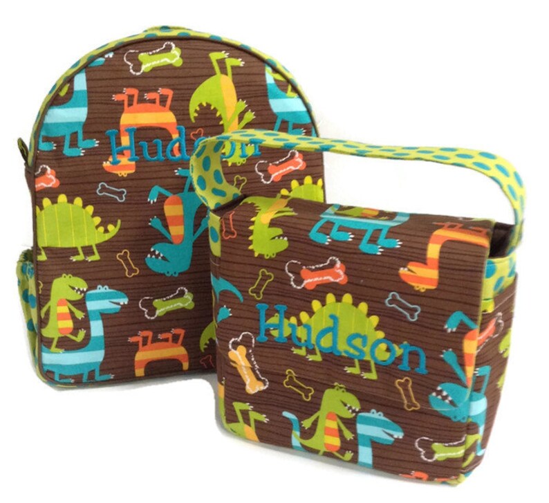 Personalized Toddler Lunch Bag Preschool Lunch Bag Eco Etsy