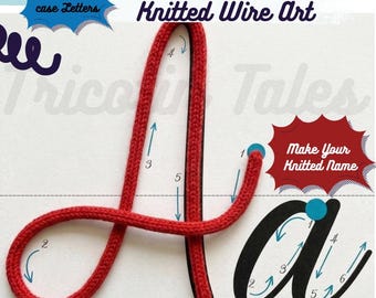 Plantilla de alambre para Word, paquete de plantillas de arte de alambre tejido con alfabeto, alfabeto en mayúsculas y minúsculas, plantilla de alfabeto cursivo, Plantillas Tricotin