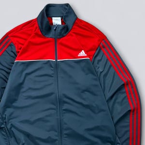 Adidas Vintage Track Jacket Retro Sportswear Zip Up Athletic Jacket Size 2XL image 1