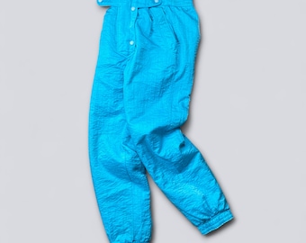 Union Star Ski Pants Men’s Vintage Blue Italy-Made Winter Snow Pants Size L