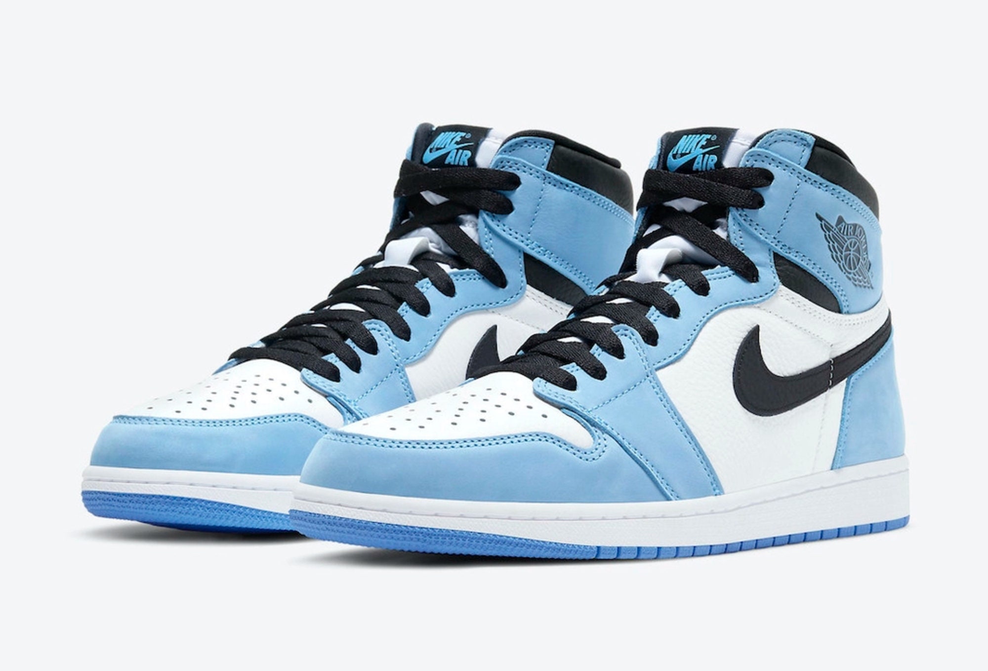 University Blue Jordan 1 - Etsy