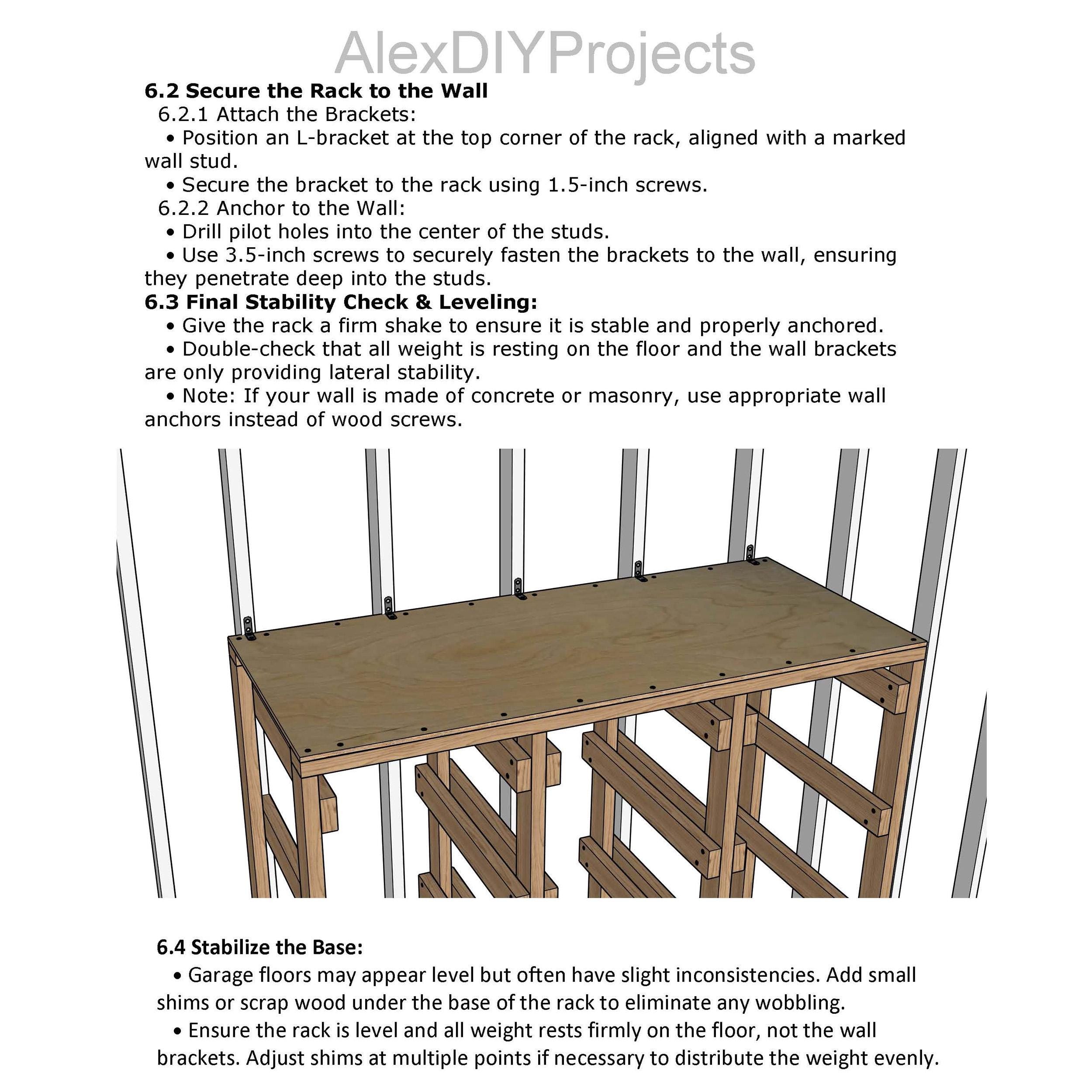 DIY 27 Gallon Tote Rack Plans | Fits HDX 27-gal Tough Storage Bins ...