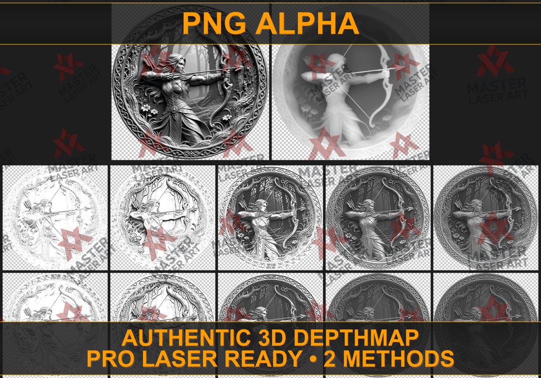 Real Multi-pass 3D Coin With Map and Depthmap - NOT Fake Grayscale ...