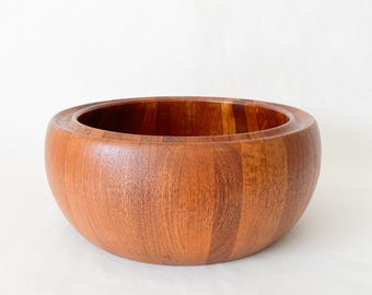 Danish Mid-Century Modern Large Teak Fruit/Salad Bowl by Digsmed Design Denmark