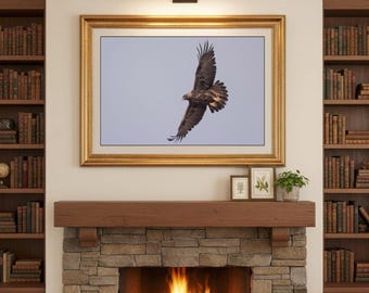 Impresión digital: Águila dorada