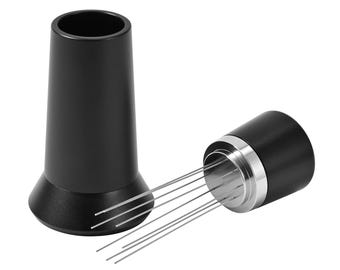 Espresso Needle Distribution Tool: WDT Coffee Stirrer with Aluminum Stand