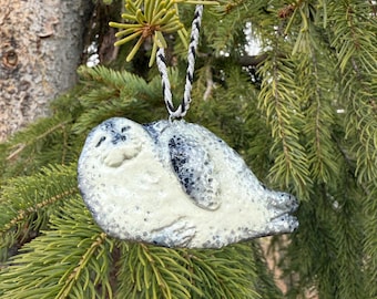 Spotted Seal Salt Dough Ornament