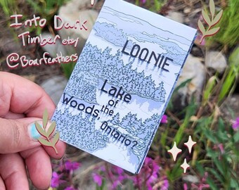 Loonie 8 page mini zine