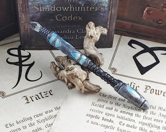 Water Elemental Shadowhunter Stele with Crystal Point / Sonic Screwdriver