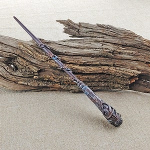 Cthulhu Kraken Wizard Wand, Hand-crafted Wood, Magic and Fantasy - Etsy