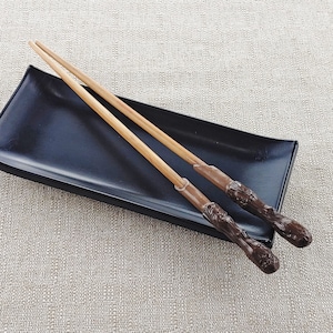 Natural Bamboo Modern Chopsticks - 9 inch - 100 Count Box