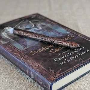 Copper Shadowhunter Stele Pen - Refillable Polymer Clay Pen