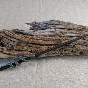 Black and Green Wizard School Wand / Magic Wand / Party Favor Wand