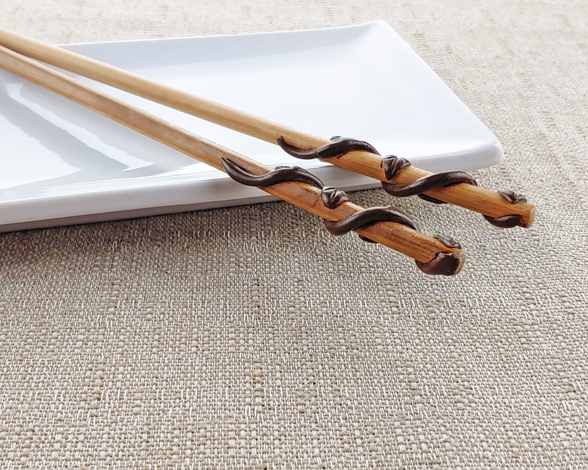 Wizard Wand Bamboo Chopsticks Vine Etsy Canada