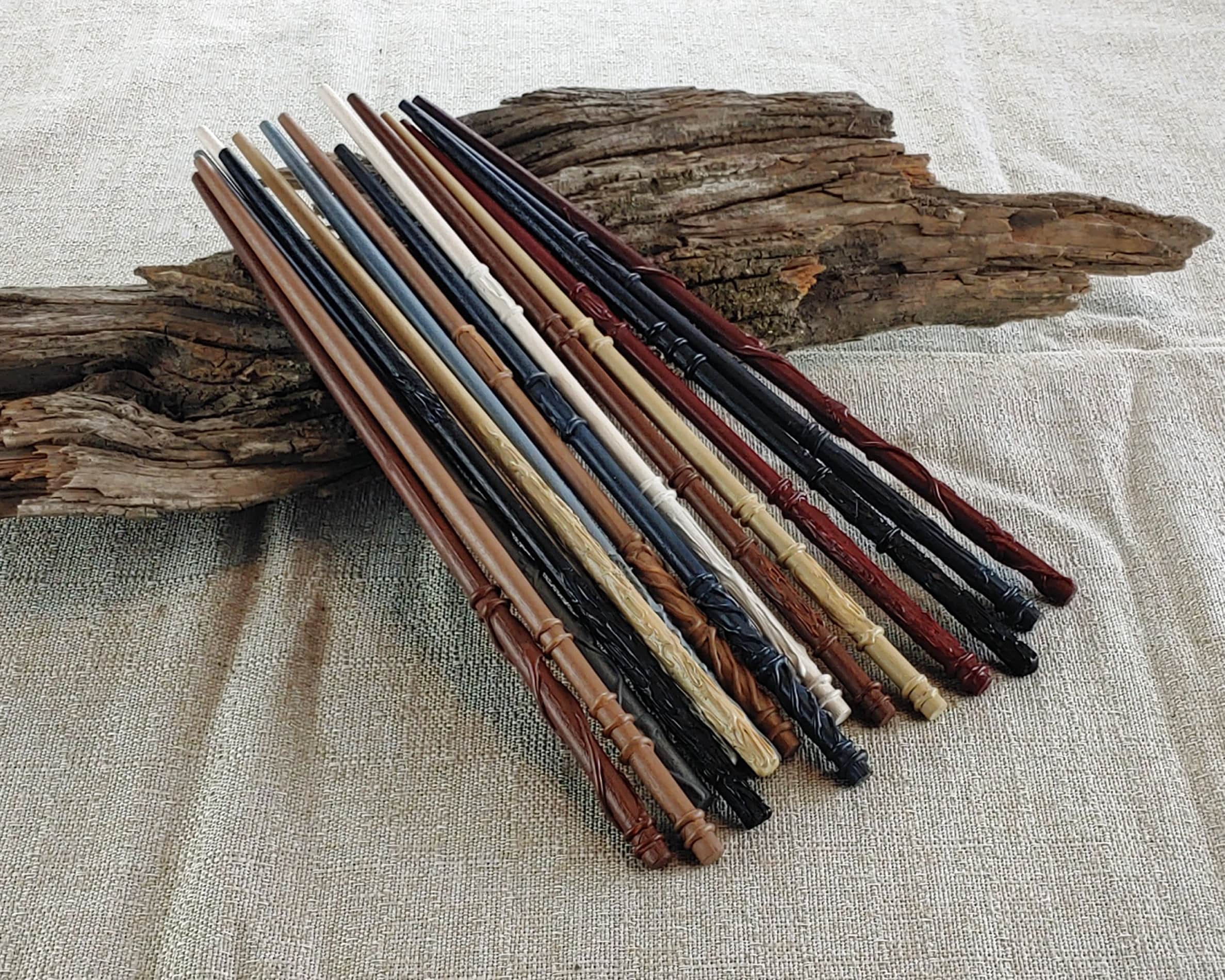Natural Color Wood Wizard Wands: Party or Wedding Favors (PKG of 5-20)