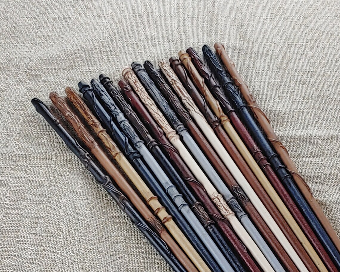 12 Inch Party Favor Wands PKG of 25100 Natural Color Wizard Etsy