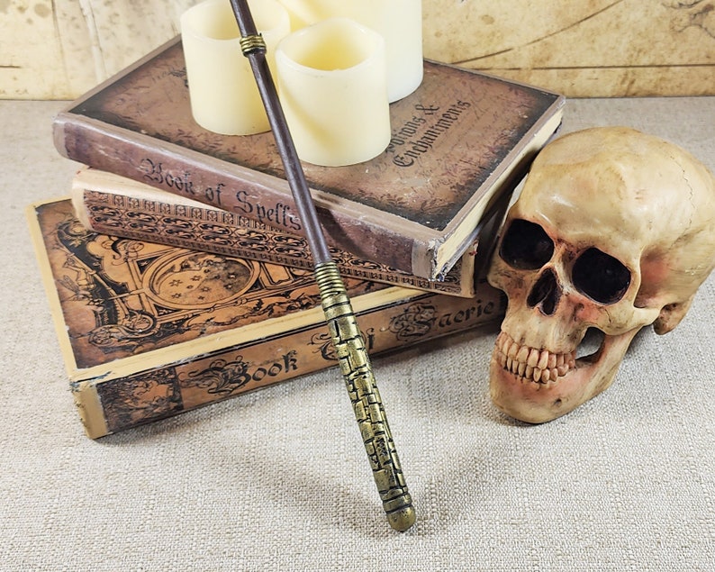 Golden Temple Wizard Wand, Magic Wand, Party Favor Wand image 3