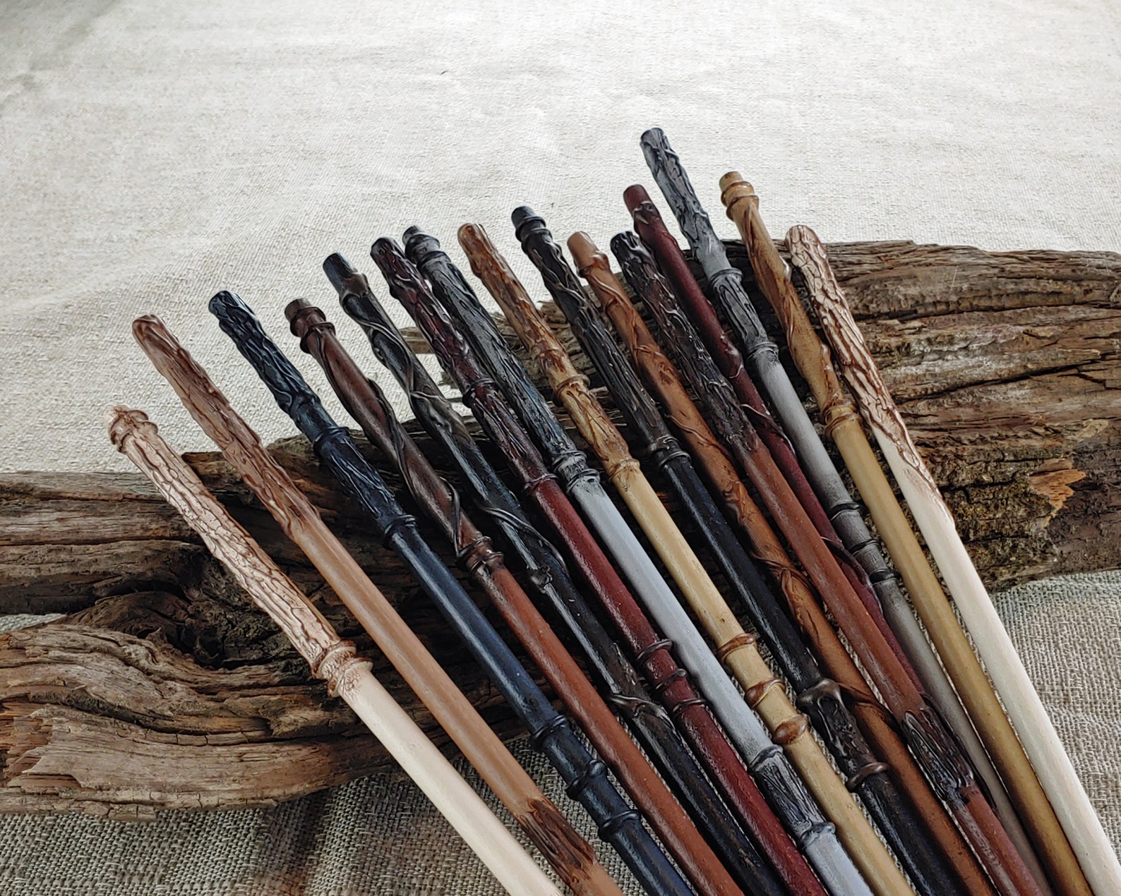 12 Inch Party Favor Wands PKG of 25100 Natural Color Wizard Etsy