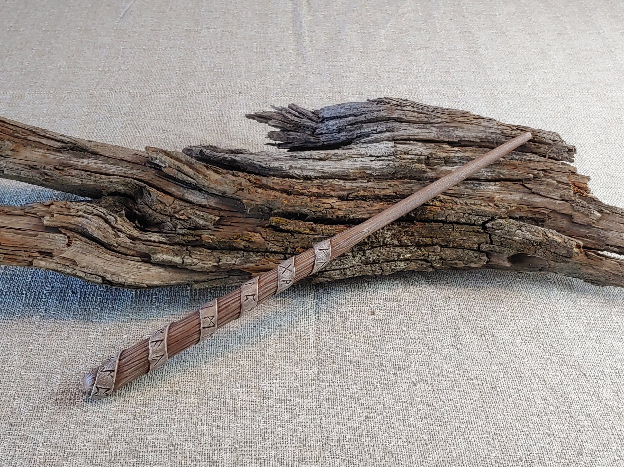 Handmade Wooden Wand Magic Wand Wizard Wand Witch Wand Wicca