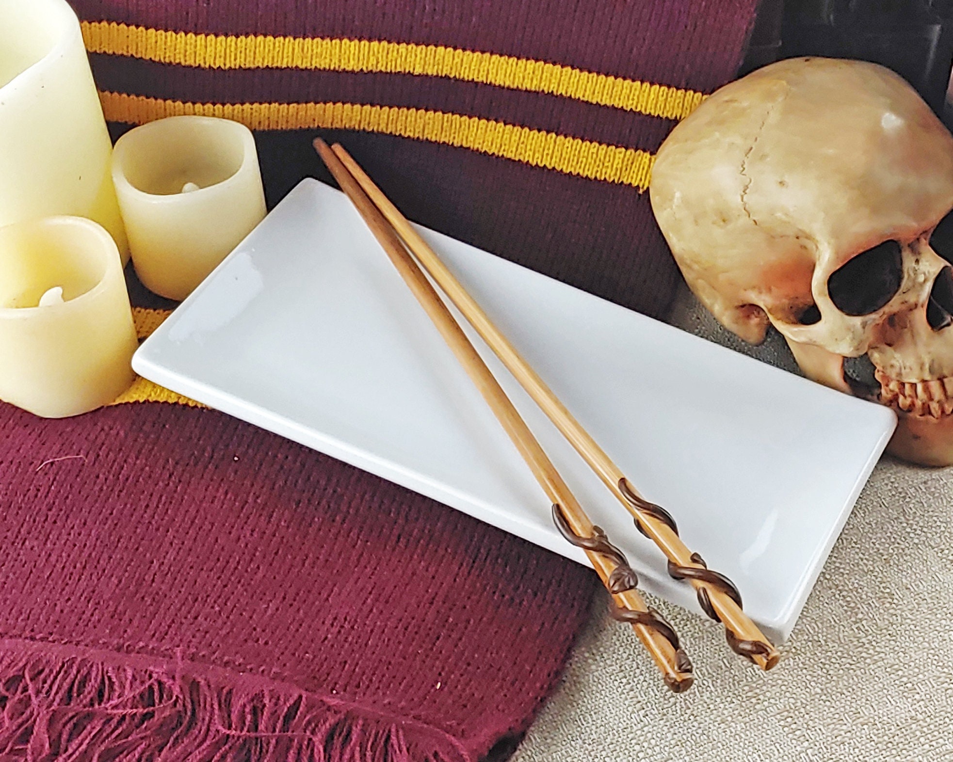 Wizard Wand Bamboo Chopsticks Vine Etsy Canada