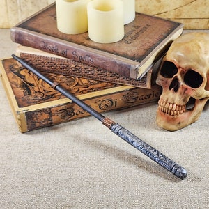 Silver Steampunk Wizard Wand, Magic Wand, Party Favor Wand