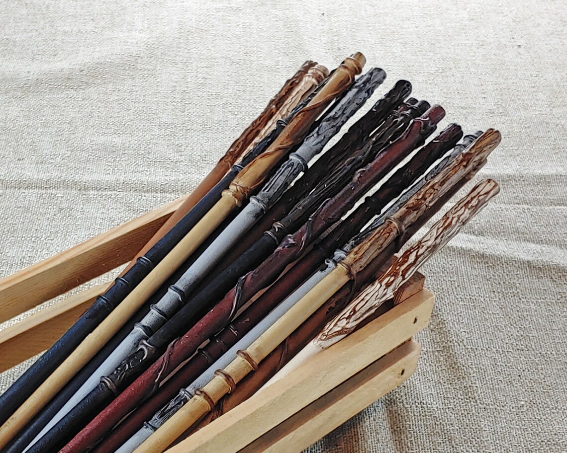 12 Inch Party Favor Wands PKG of 25100 Natural Color Wizard Etsy