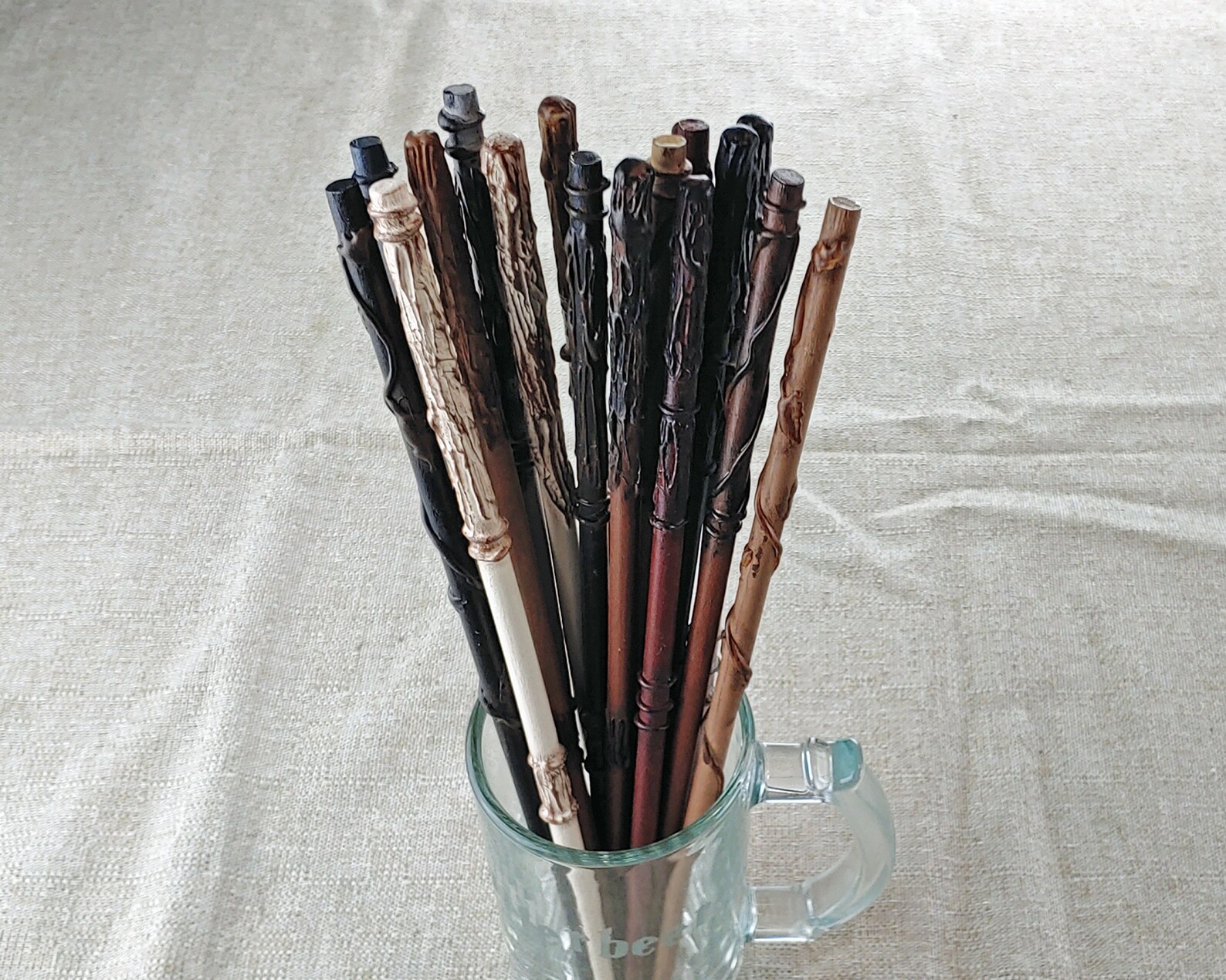 12 Inch Party Favor Wands PKG of 25100 Natural Color Wizard Etsy