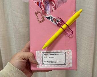 Blind Date with a Book...Book Clues in photo description