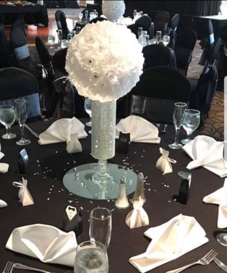 13 Tall Pedestal Vase Wedding Bouquet Centerpiece Vases Etsy