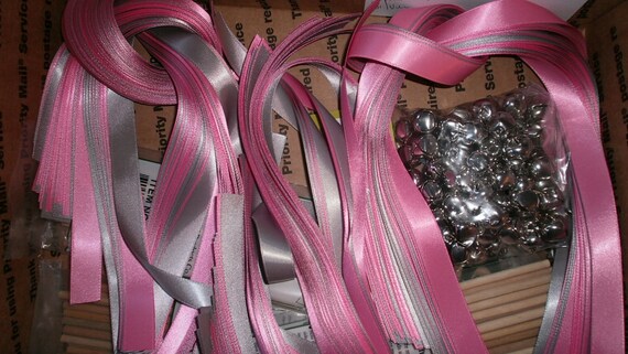 Wedding Ribbon Wands 225 Diy Lace Wedding Wands Two Etsy