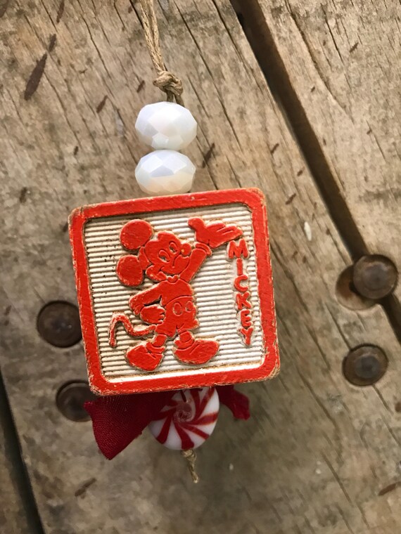 Mickey Mouse Vintage Disney Christmas Ornaments Disney Wedding Etsy
