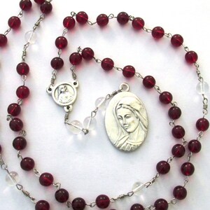 Divine Mercy Catholic Prayer Chaplet St Faustina Handmade - Etsy