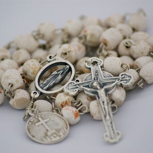 Medjugorje Stone Bead Rosary