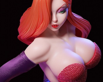 Jassice Hase Figur | 3D Gemalte Figuren | Aktion Figuren | Miniatur Skulptur | Wohnkultur | Geschenk Figur