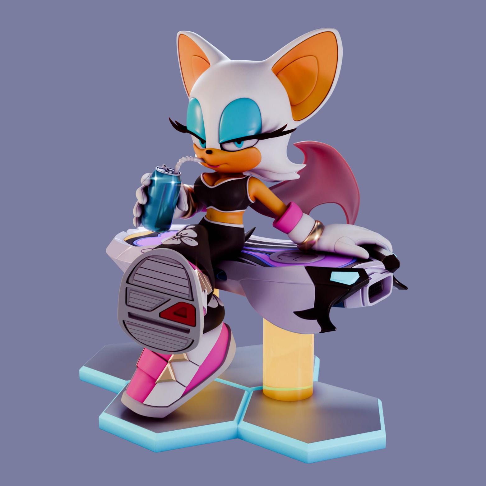 Rouge the bat plush - Etsy 日本