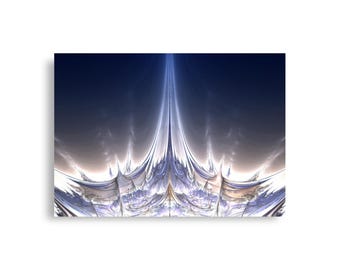 Steel Spire, Fractal Poster