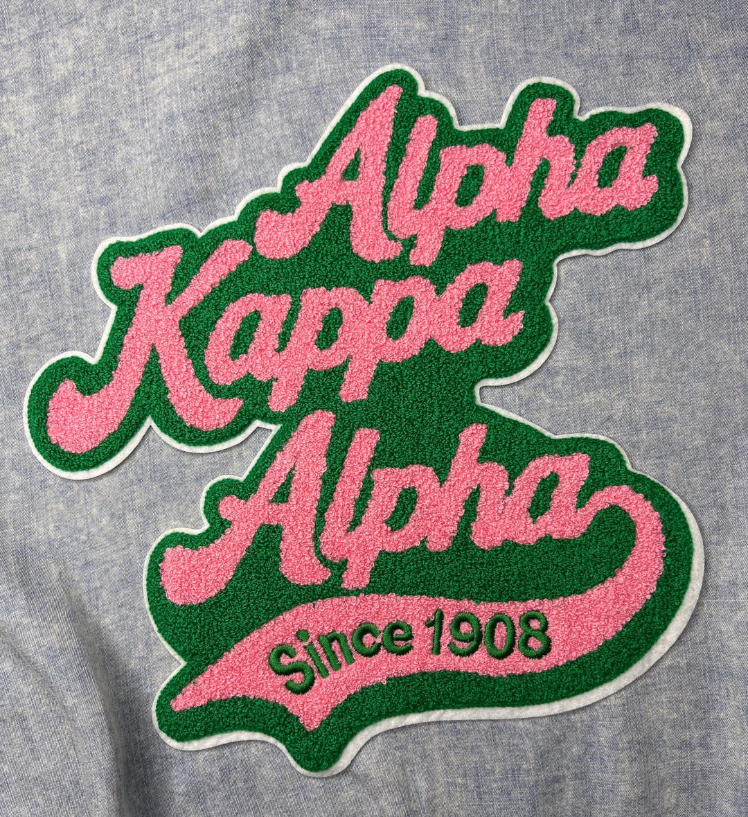 Divine 9 Sorority Chenille Patch Set | Spring 2026 Neo Intake Season ...