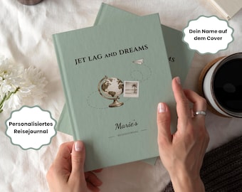 Personalisiertes Reisjournal Reiseplanung Reiseerinnerungen Individuelles Journal Hardcover Geschenkidee