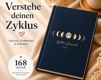 Zyklus Journal für Frauen: Stimmung und Energie Tracker, Self-Care Tagebuch