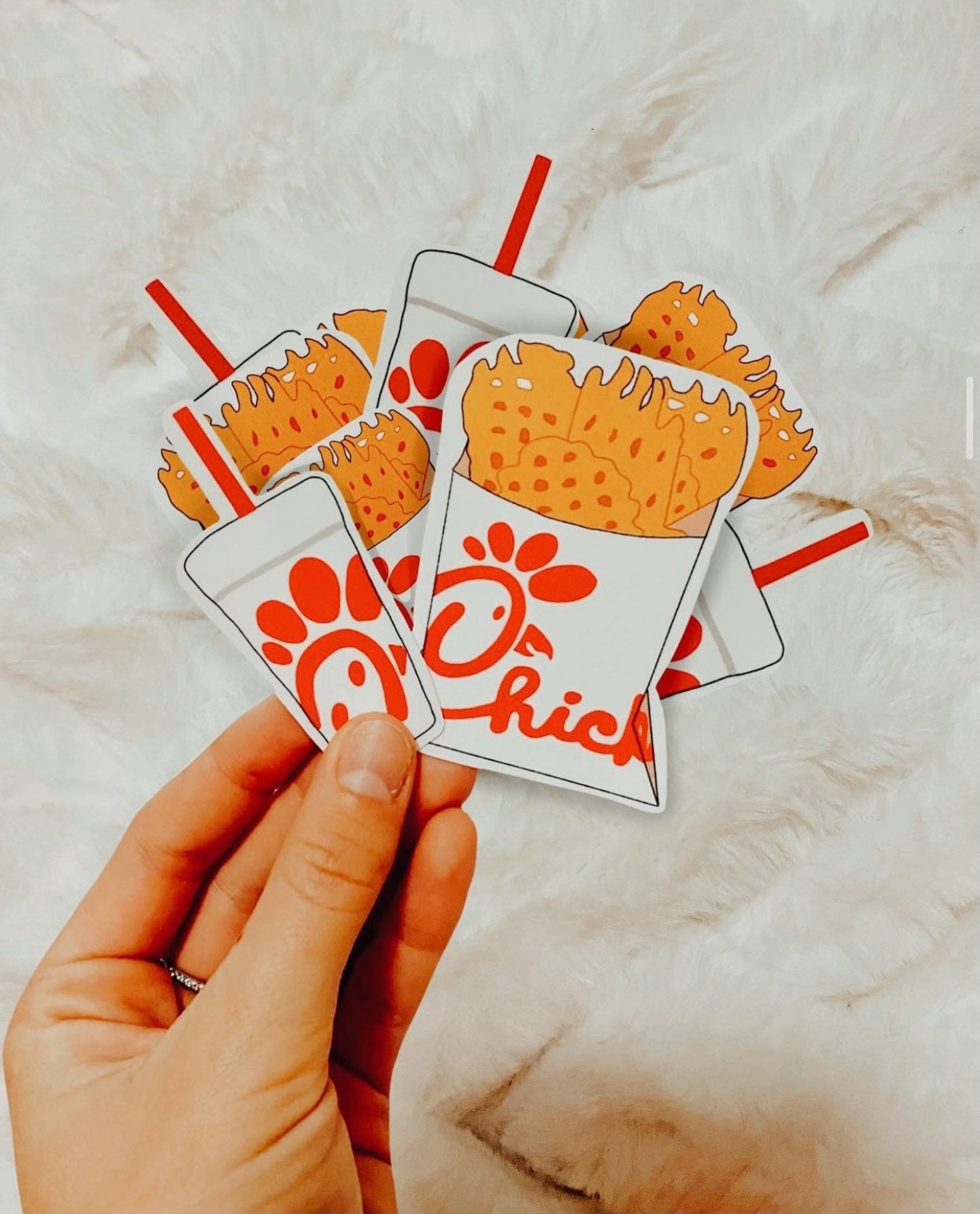 Chick-fil-A sticker set | Etsy