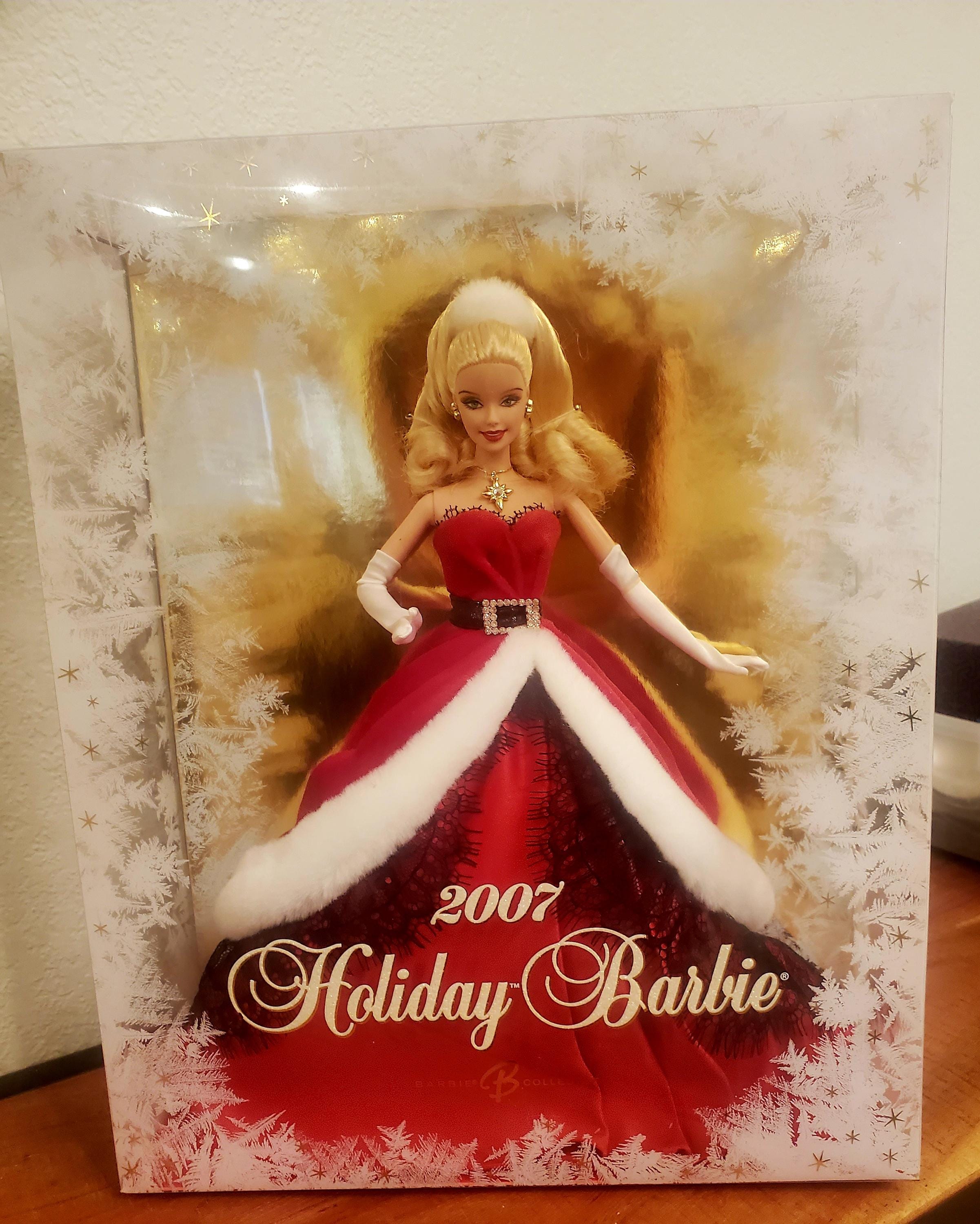 2007 Holiday Barbie - Etsy