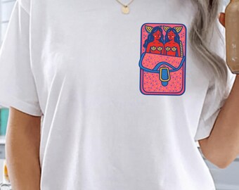 Sardinen-Hemd, La Dolce Vita Meerjungfrau, verzinntes Fisch-Grafik-T-Shirt, Amalfiküste-Hemd, Sardinen-Küsten-italienischer Sommer-T-Shirt, Comfort Colors®