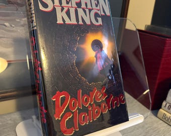Dolores Claiborne de Stephen King (Primera edición de 1993, tapa dura vikinga con sobrecubierta)