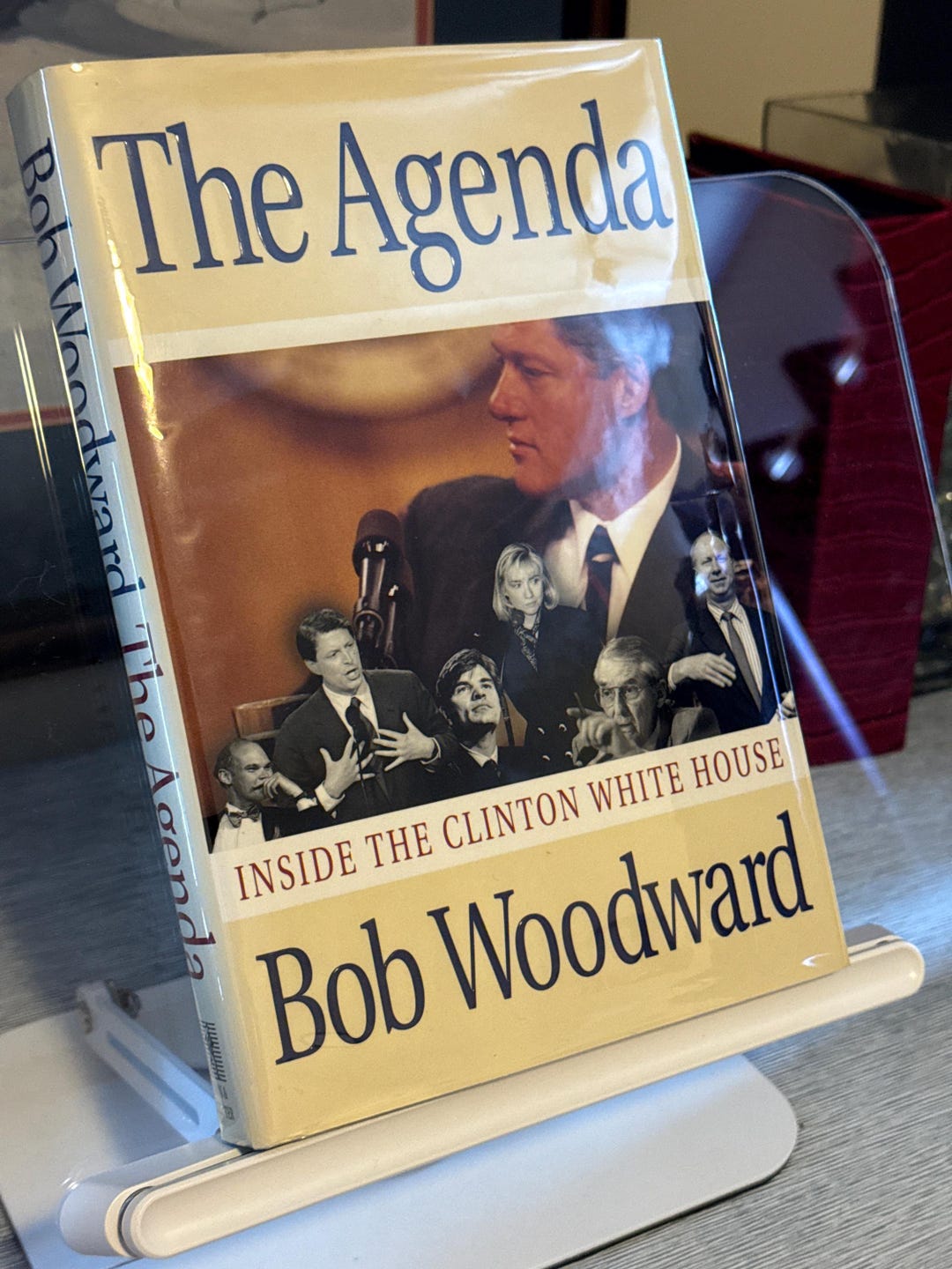 The Agenda by Bob Woodward (1994 First Edition, Inside the Clinton ...