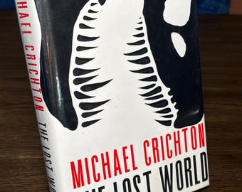 El mundo perdido – Michael Crichton – Primera edición comercial, tapa dura con sobrecubierta (1995)